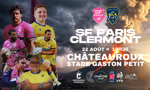 Match Top 14 SF Paris Clermont