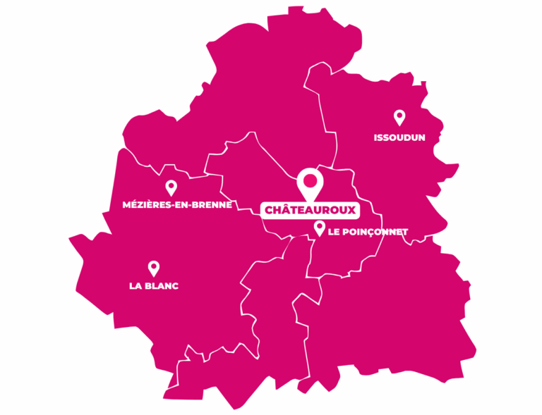 carte de l'indre coworking