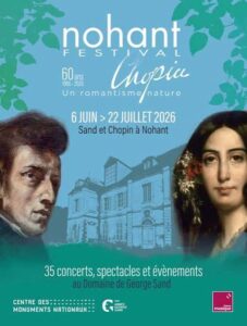 60 ans du Nohant festival Chopin en 2026