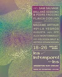 Programmation les Intemporels 2026 à Argenton sur creuse