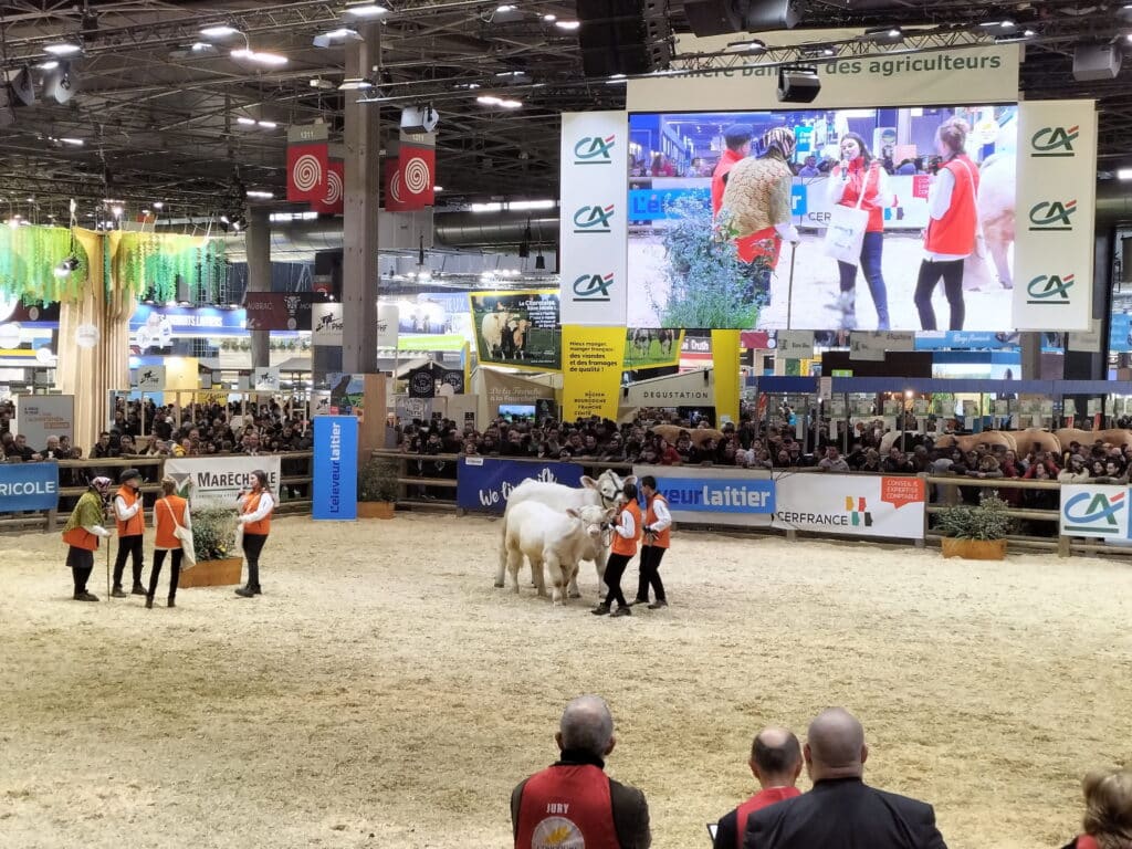 Le lycée Naturapolis de Châteauroux en représentation au concours du Salon de l'agriculture