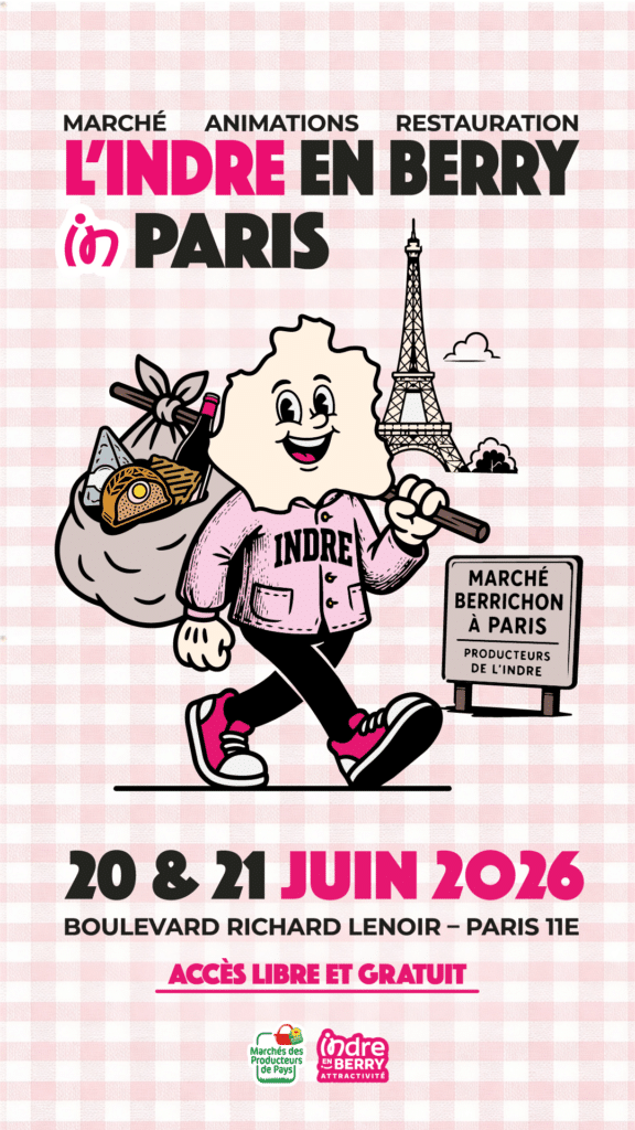 Marché l'Indre en Berry IN Paris 20 et 21 juin 2026