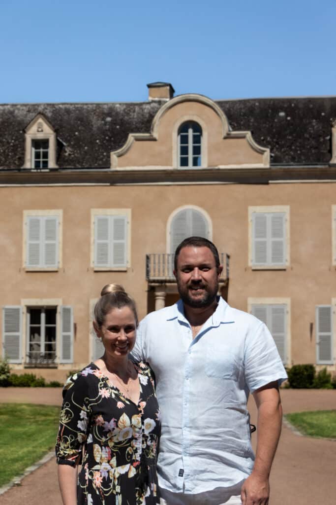 Rencontre avec Mark et Erika, au château de la Brosse