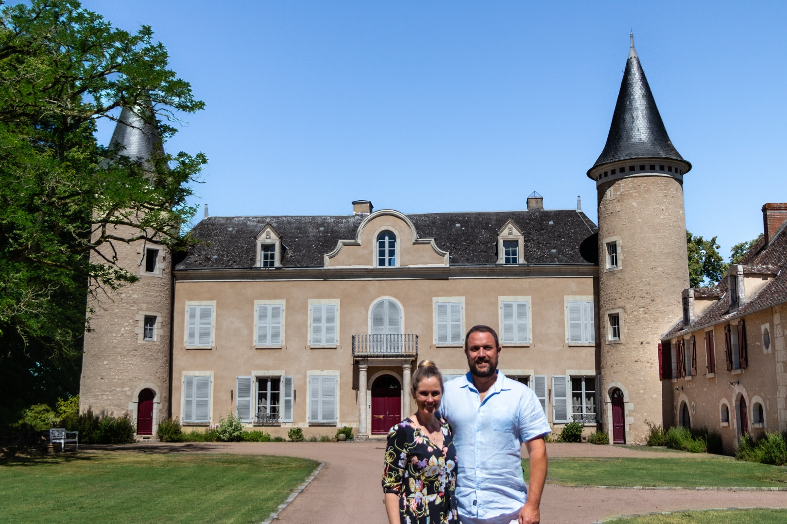 Rencontre avec Mark et Erika, au château de la Brosse