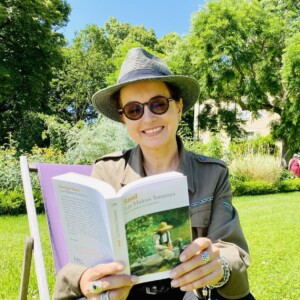 Sophie Jovillard en pleine lecture de George Sand Sophie Jovillard en pleine lecture de George Sand